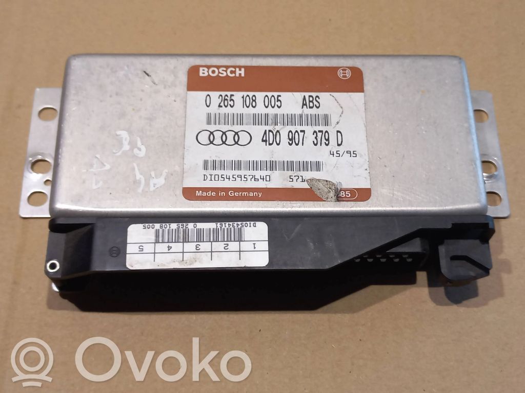 ABS control unit/module   4D0907379D,0265108005,DT0545957640