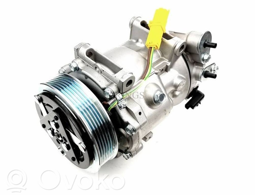 Peugeot 407 Air conditioning (A/C) compressor (pump) 