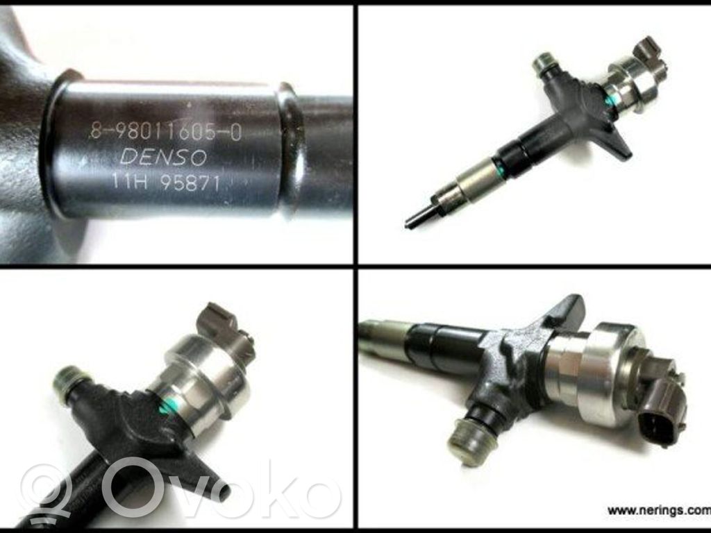 Isuzu D-Max Inyector de combustible 