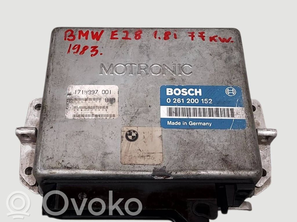 Engine control unit/module   0261200152