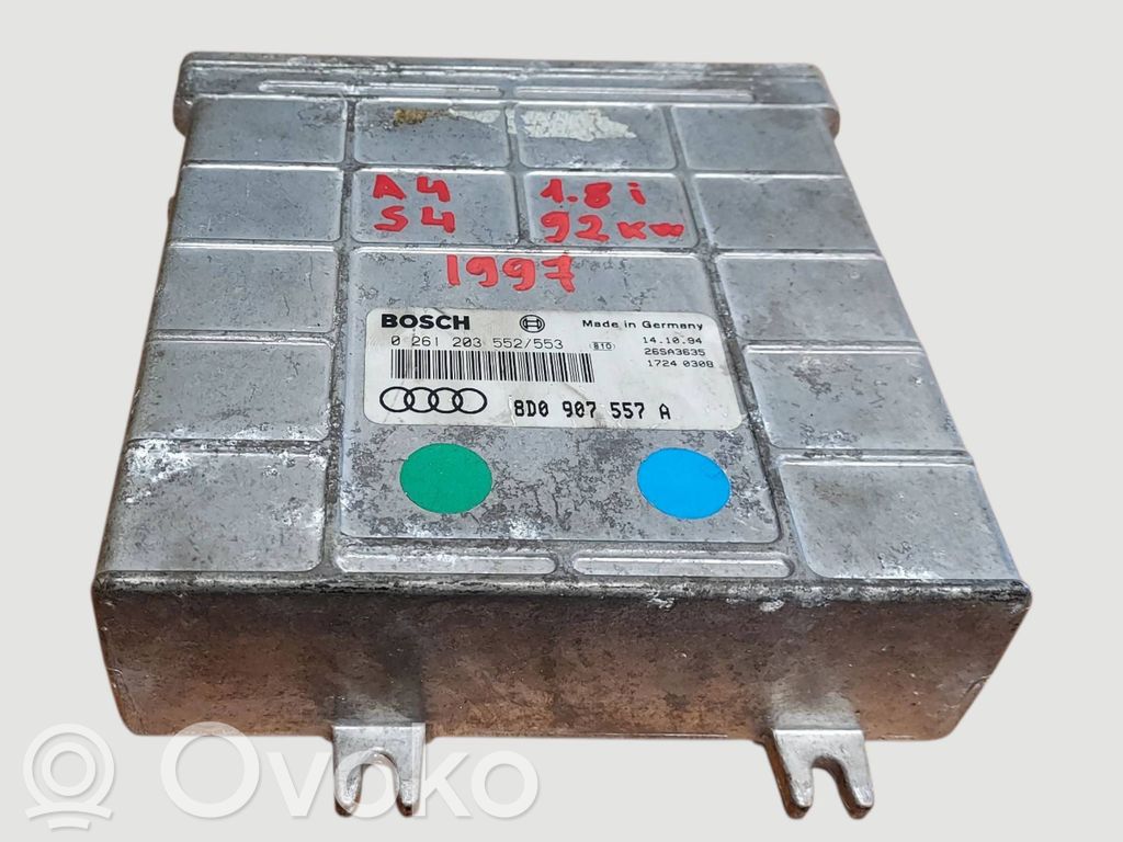 Engine control unit/module   8D0907557A,0261203552,0261203553