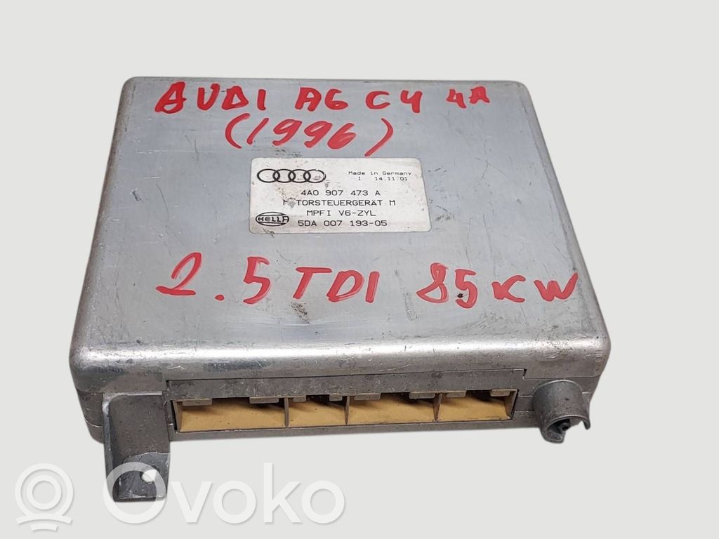 Engine control unit/module   4A0907473A,MPFIV6ZYL,5DA00719305