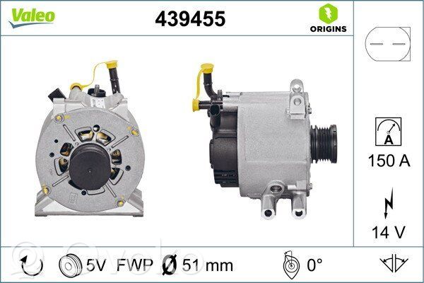 Mercedes-Benz A W169 Alternator 