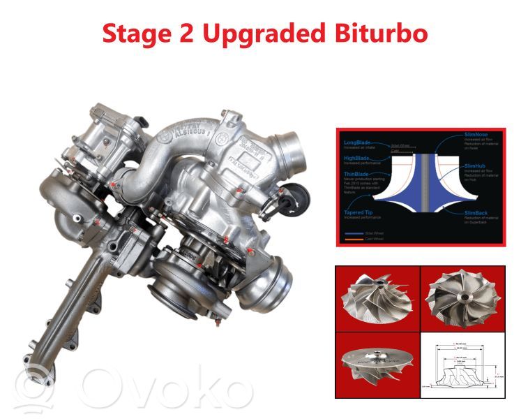 BMW 5 F10 F11 Turbina 
