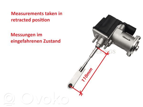 Skoda Yeti (5L) Attuatore elettrico del turbocompressore 