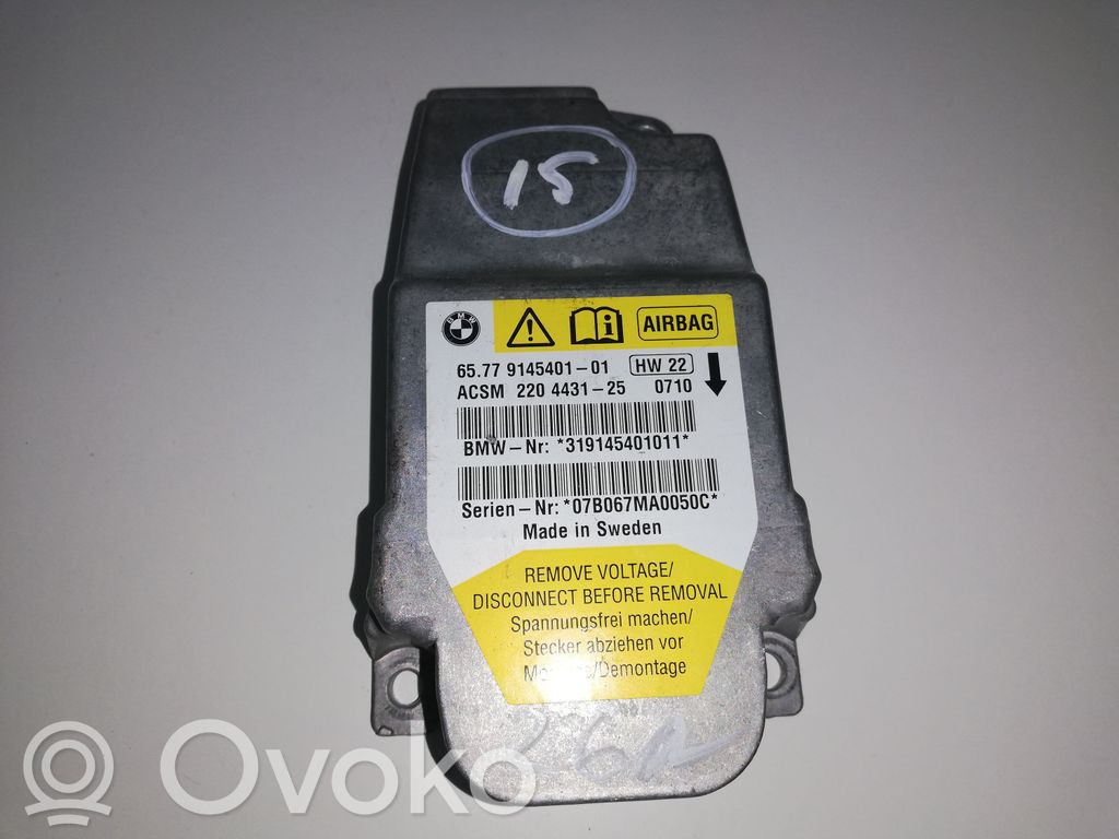 BMW 5 E60 E61 Airbag control unit/module 