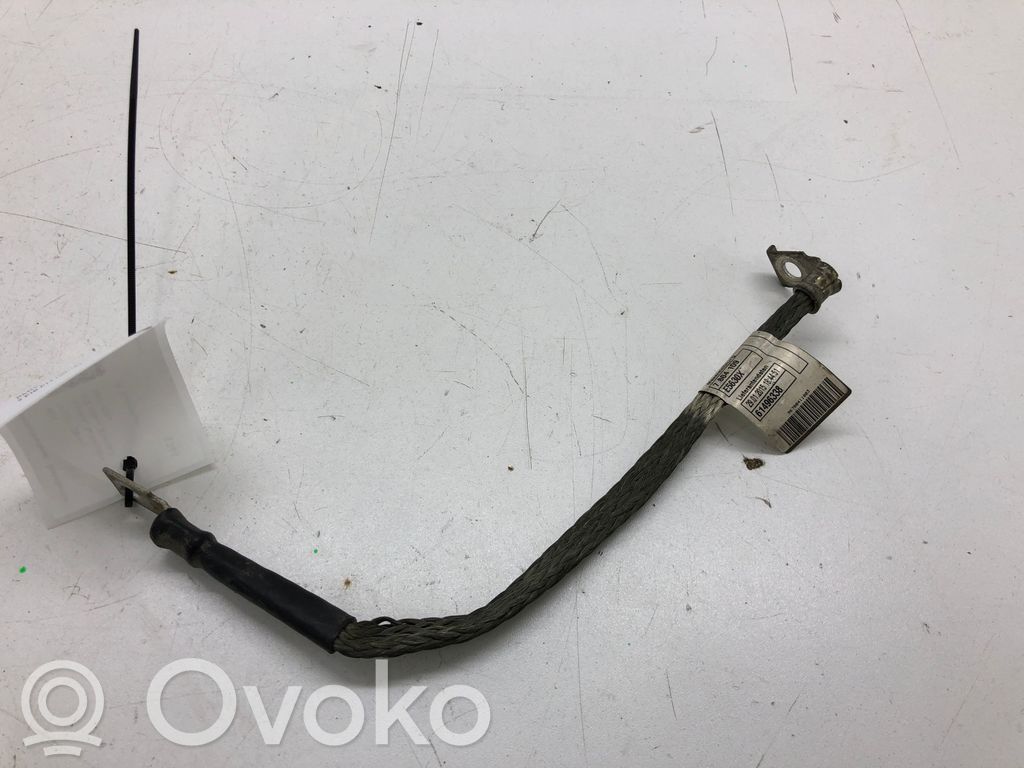 BMW 5 F10 F11 Minus / Klema / Przewód akumulatora 