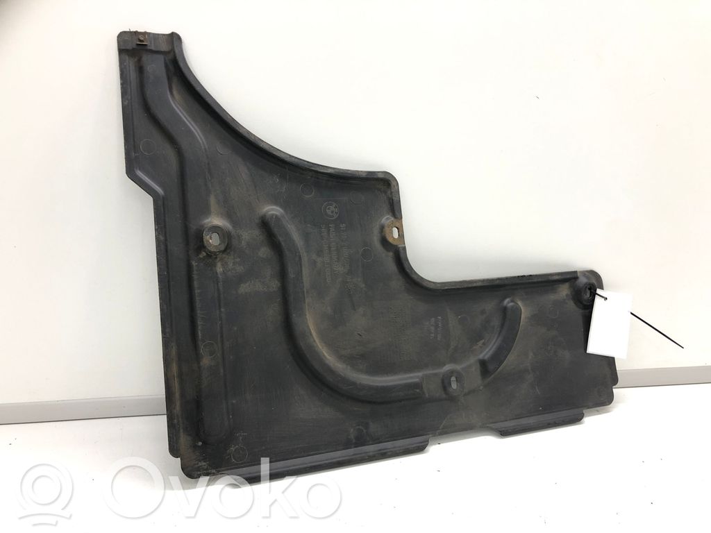 BMW 7 E65 E66 Protector/cubierta de la carrocería inferior trasera 