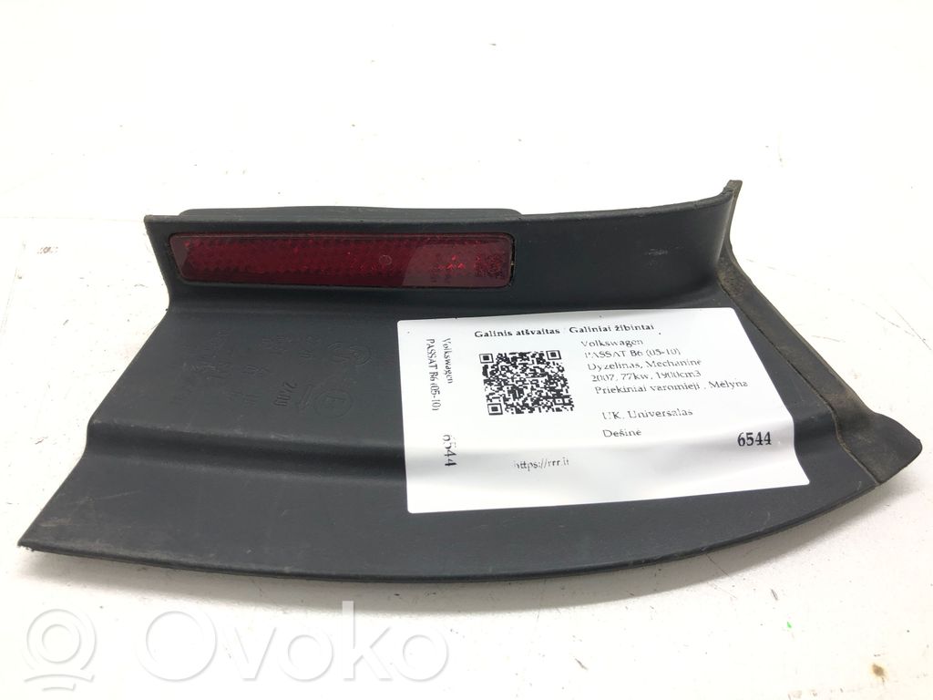 Volkswagen PASSAT B6 Odblask lampy tylnej 