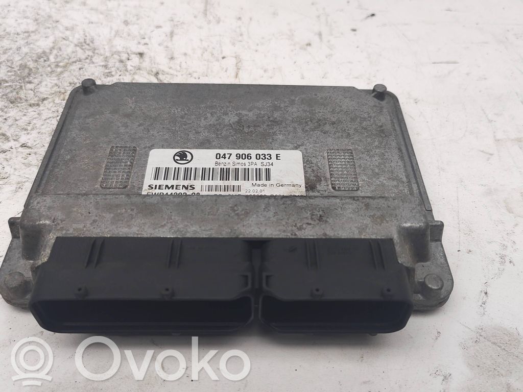 Skoda Fabia Mk1 (6Y) Unitate/modul de control motor 