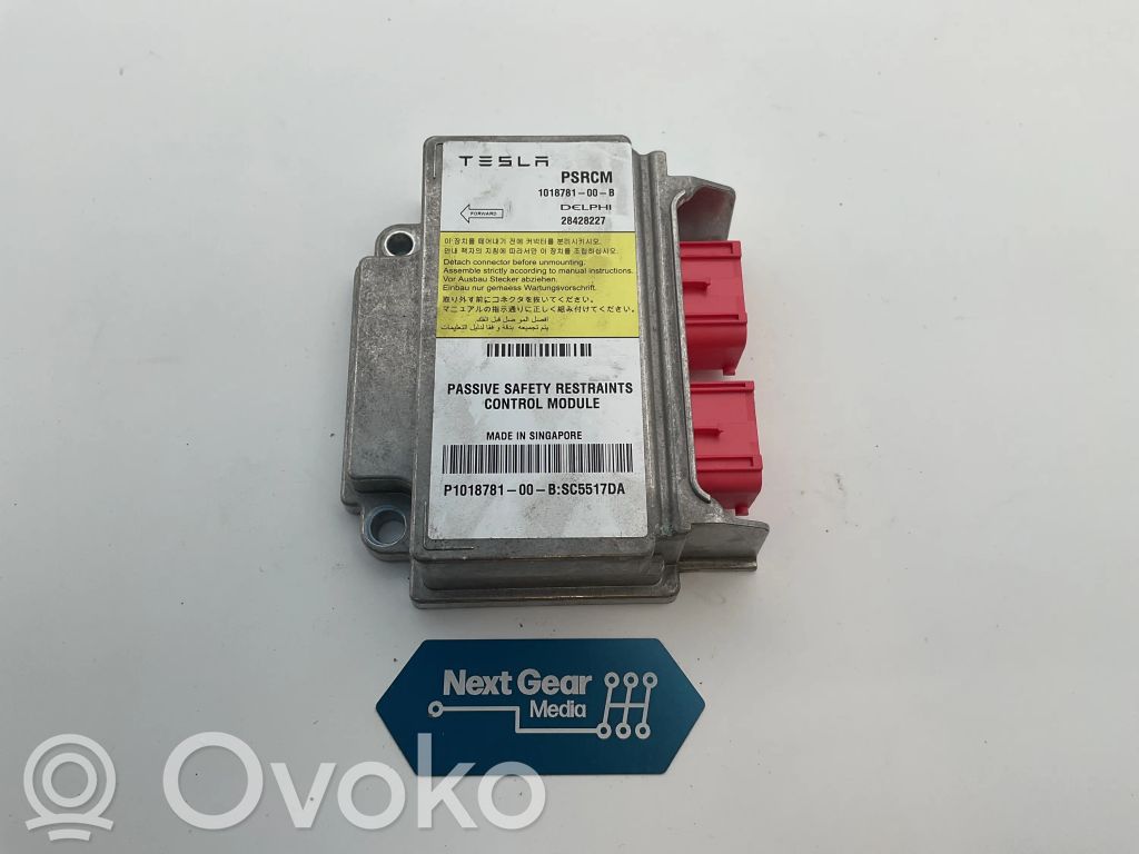 Module de contrôle airbag   101878100B,28428227