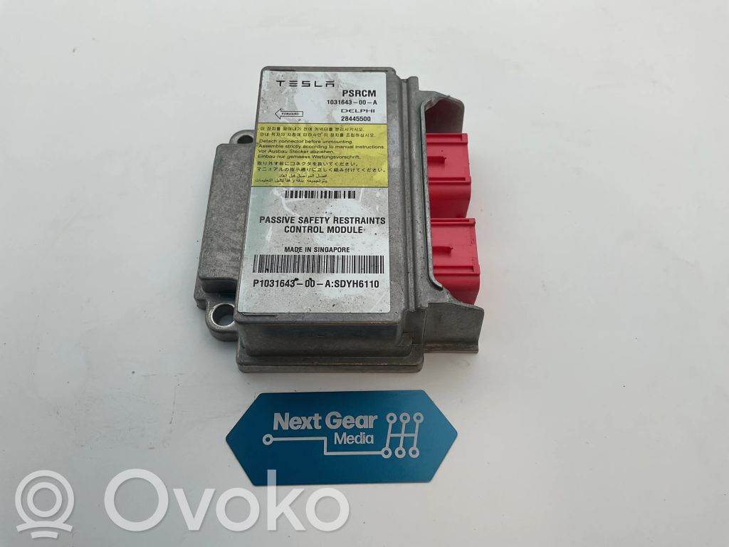 Airbag control unit/module   103164300A,28445500