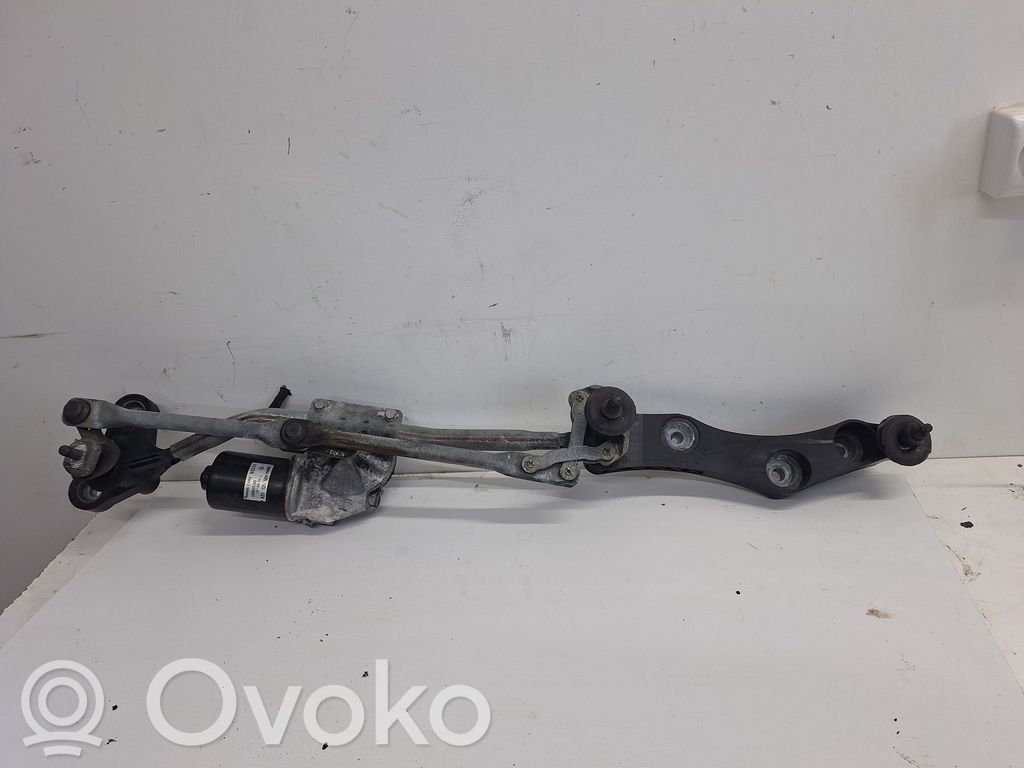BMW 5 E60 E61 Mechanizm i silniczek wycieraczek szyby przedniej / czołowej 