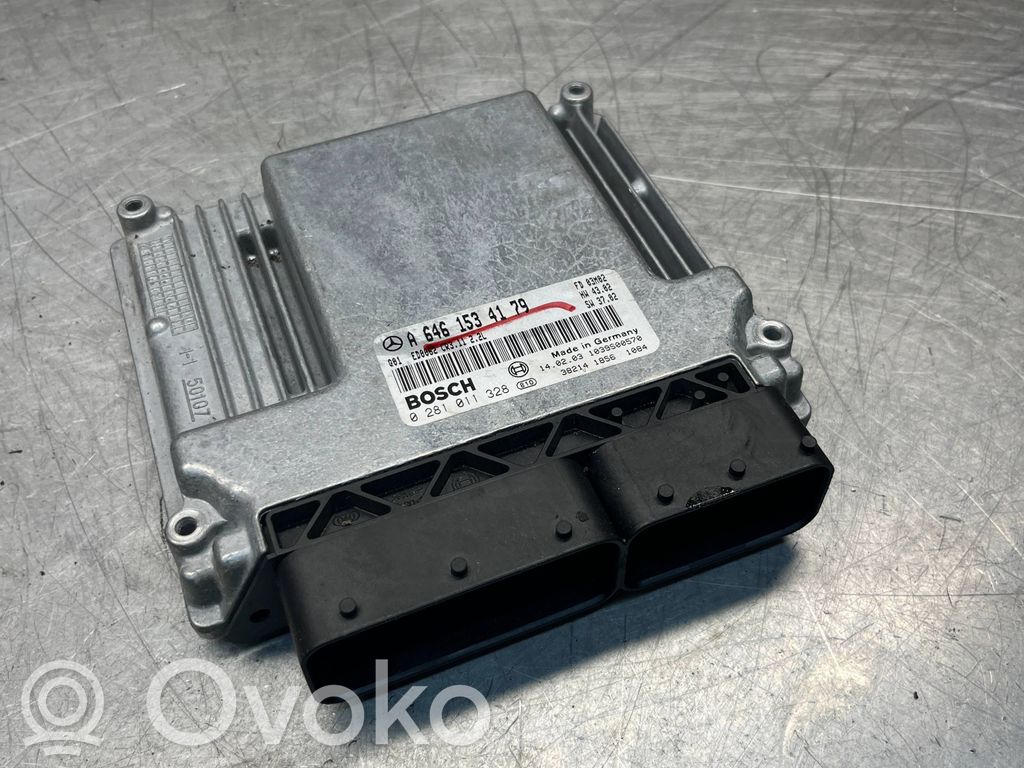 Engine control unit/module   A6461534179,0281011328,1039S00570