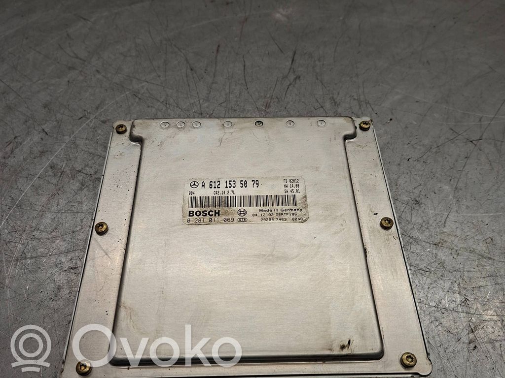 Mercedes-Benz CLK A209 C209 Sterownik / Moduł ECU 
