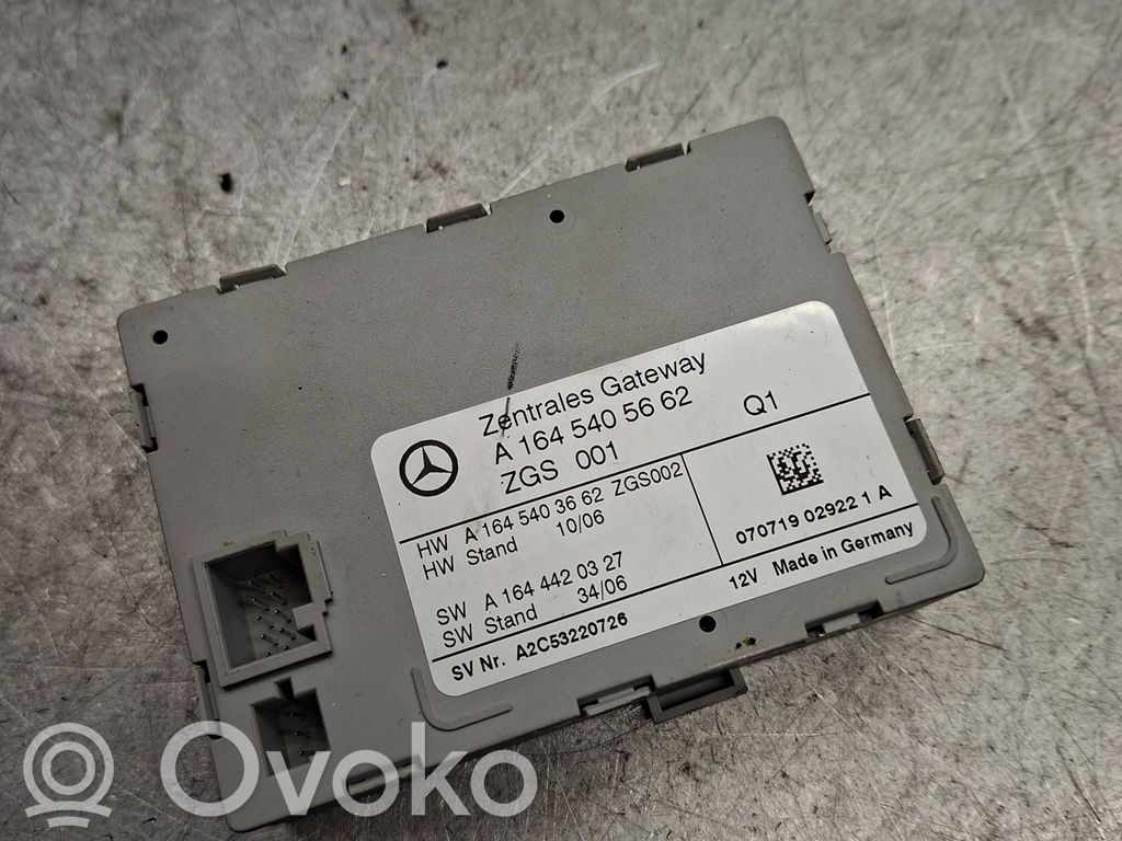 Mercedes-Benz ML W164 Moduł sterowania Gateway 