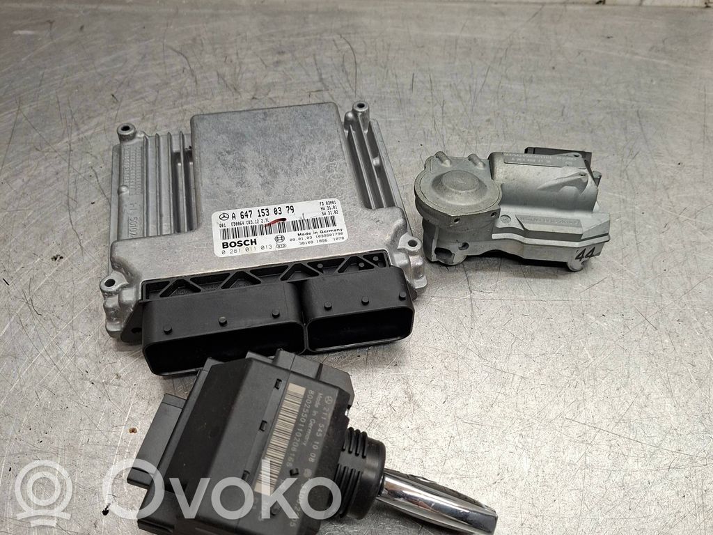 Mercedes-Benz E W211 Kit cu ECU motor și set închidere uși 