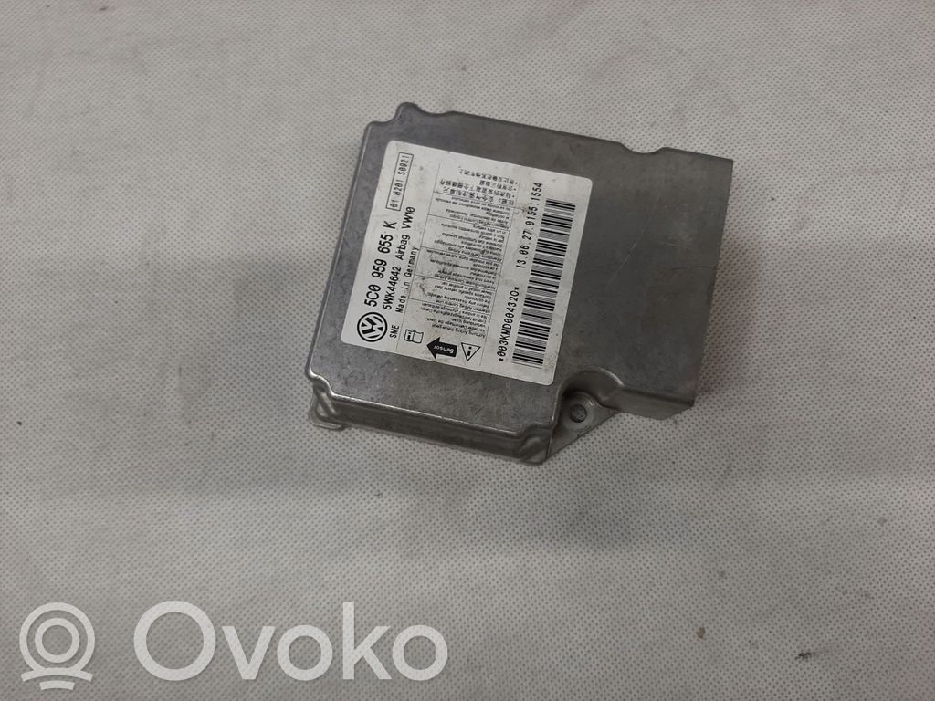 Volkswagen Jetta VI Sterownik / Moduł Airbag 