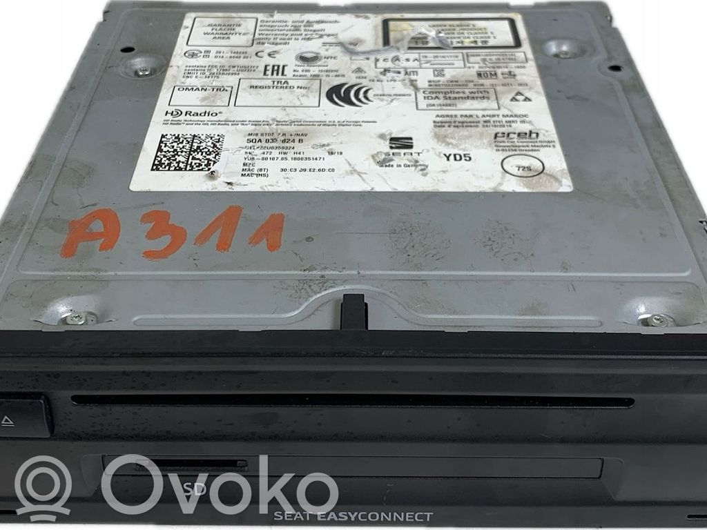 Seat Leon (5F) Radio / CD-Player / DVD-Player / Navigation 