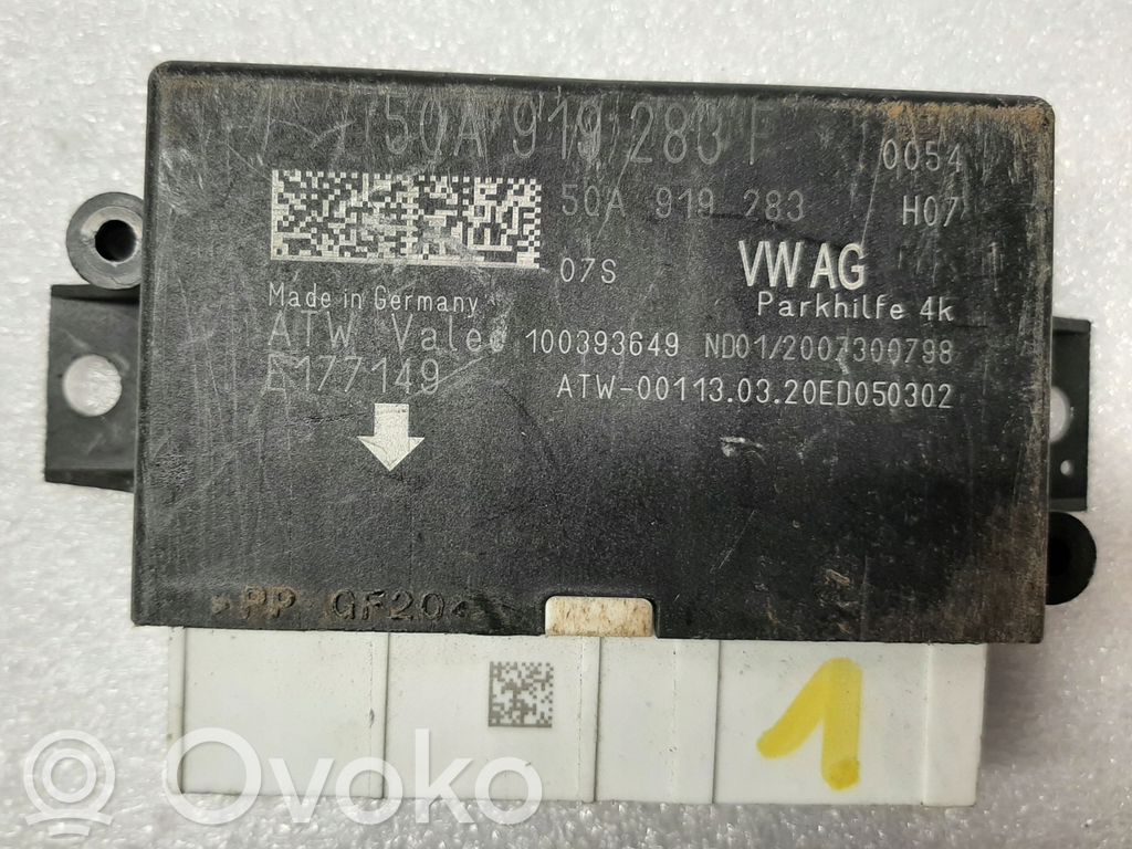 Unidad de control/módulo PDC de aparcamiento   5QA919283F