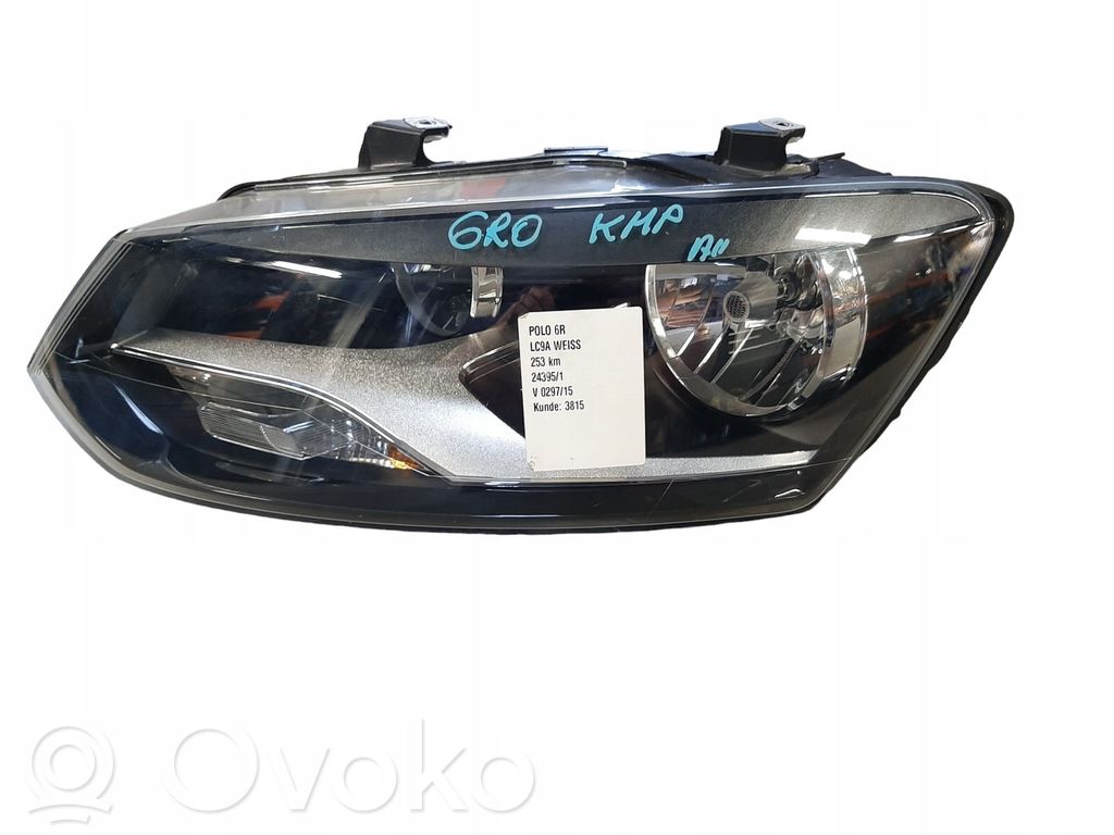 Volkswagen Polo V 6R Lampa przednia 