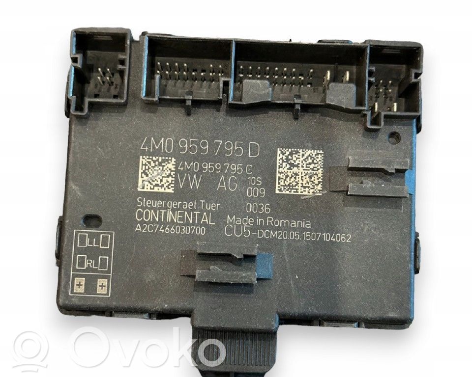 Audi A4 S4 B9 Door control unit/module 