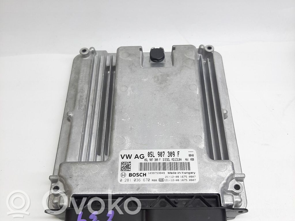 Volkswagen Transporter - Caravelle T6 Komputer / Sterownik ECU silnika 