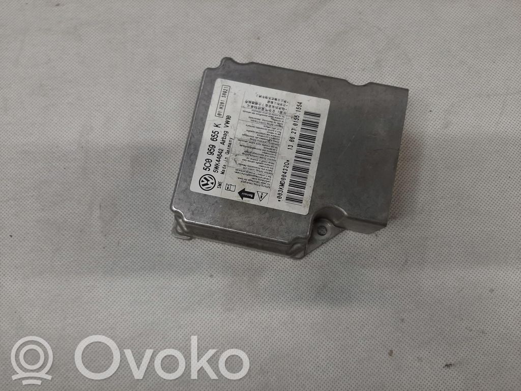 Volkswagen Jetta VI Sterownik / Moduł Airbag 
