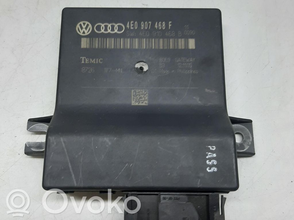Audi A8 S8 D3 4E Gateway control module 
