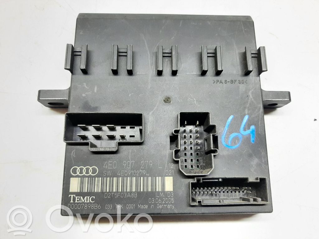 Audi A8 S8 D3 4E Modul lumini LCM 