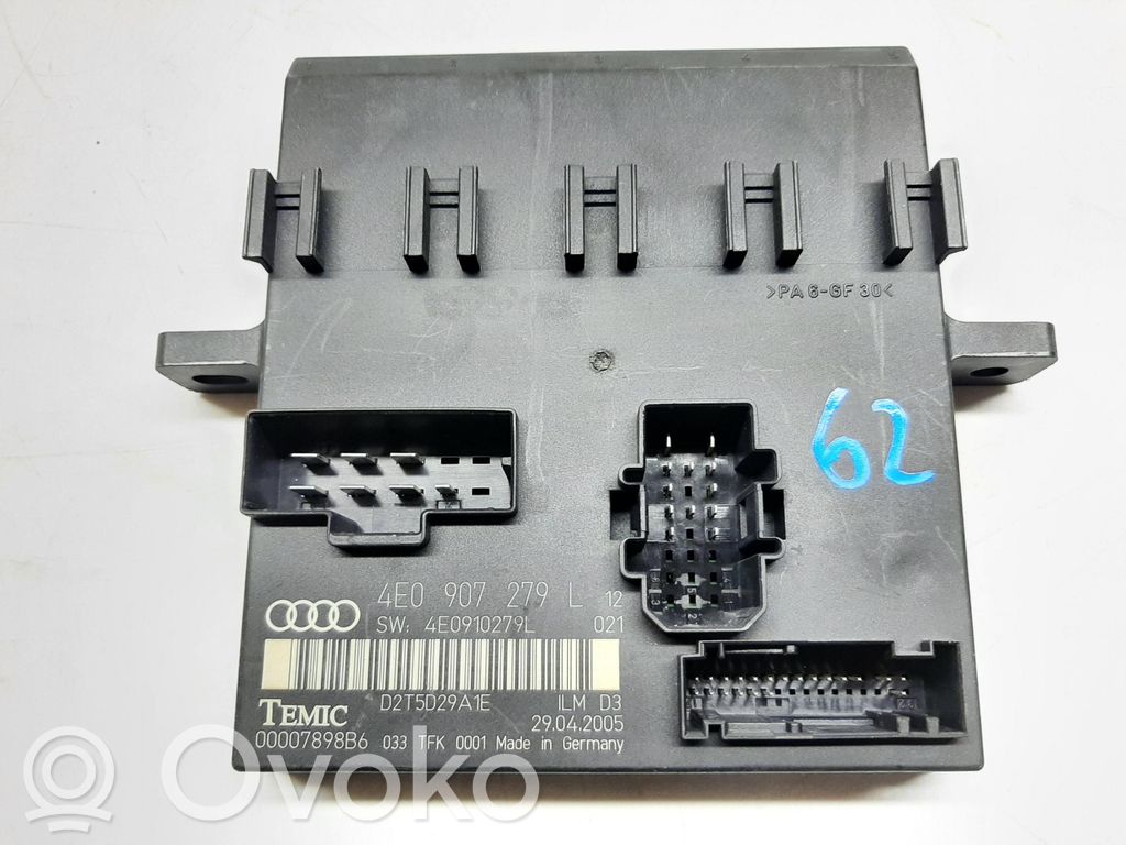 Audi A8 S8 D3 4E Modul lumini LCM 