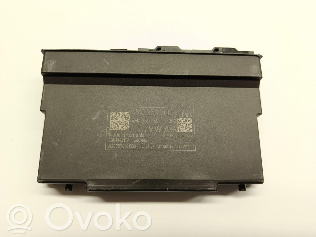 Audi A6 C7 Unidad de control del asiento