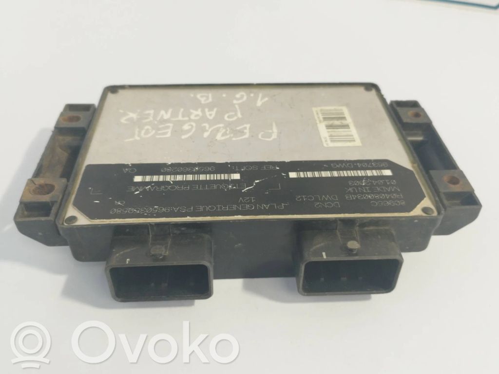 Peugeot Partner Engine control unit/module 