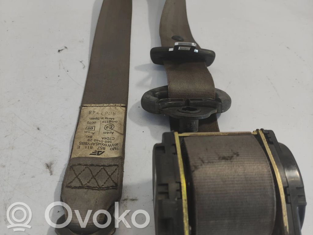Cinturón trasero   7M0857811E,560048929,95VW60045ATY