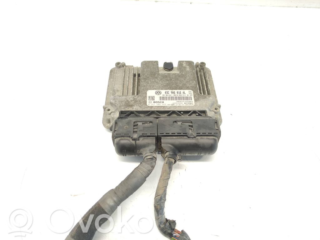 Skoda Superb B6 (3T) Engine control unit/module 
