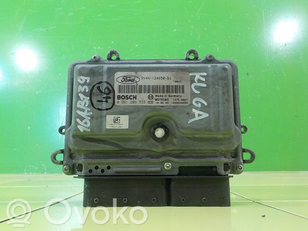 Engine control unit/module   9V4N12A650BG,12A650,16AB139,9V4N,9V4N12A650BG,BG