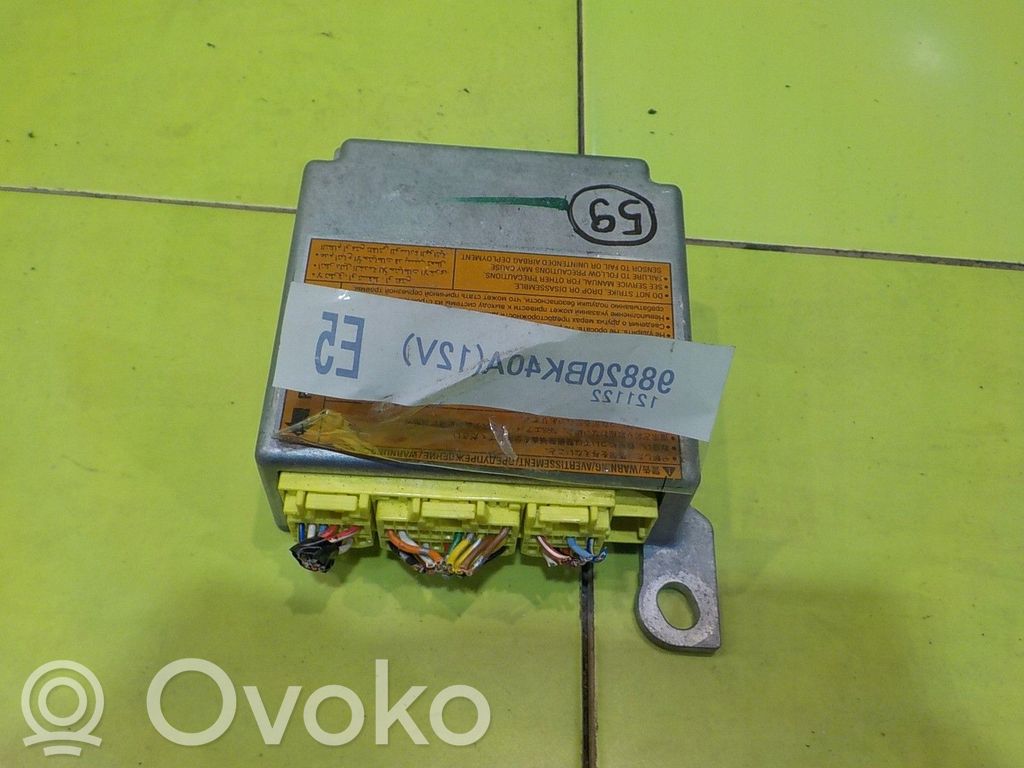 Nissan Qashqai Airbag control unit/module 
