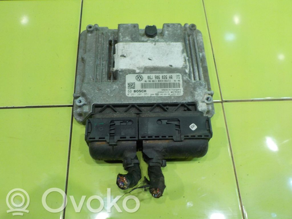 Engine control unit/module   06J906026AR,026,0261201951,06J,06J906026AR,906,XP5