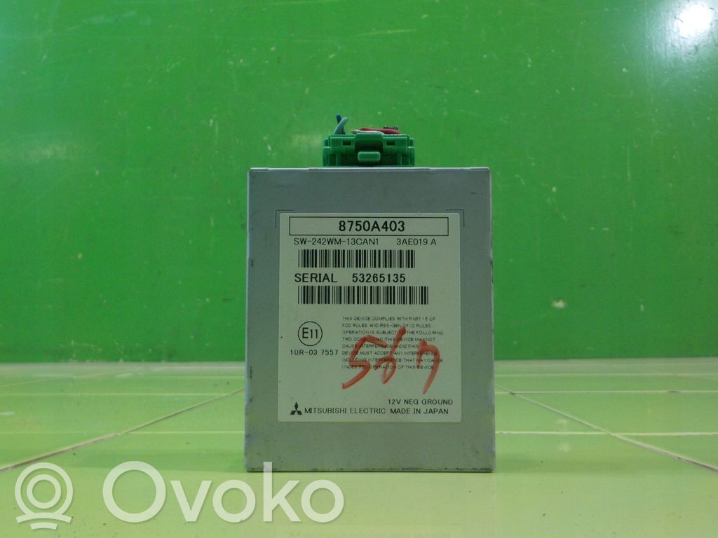 Mitsubishi Outlander Other control units/modules 