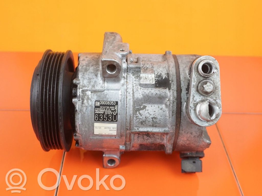 Opel Corsa E Air conditioning (A/C) compressor (pump) 