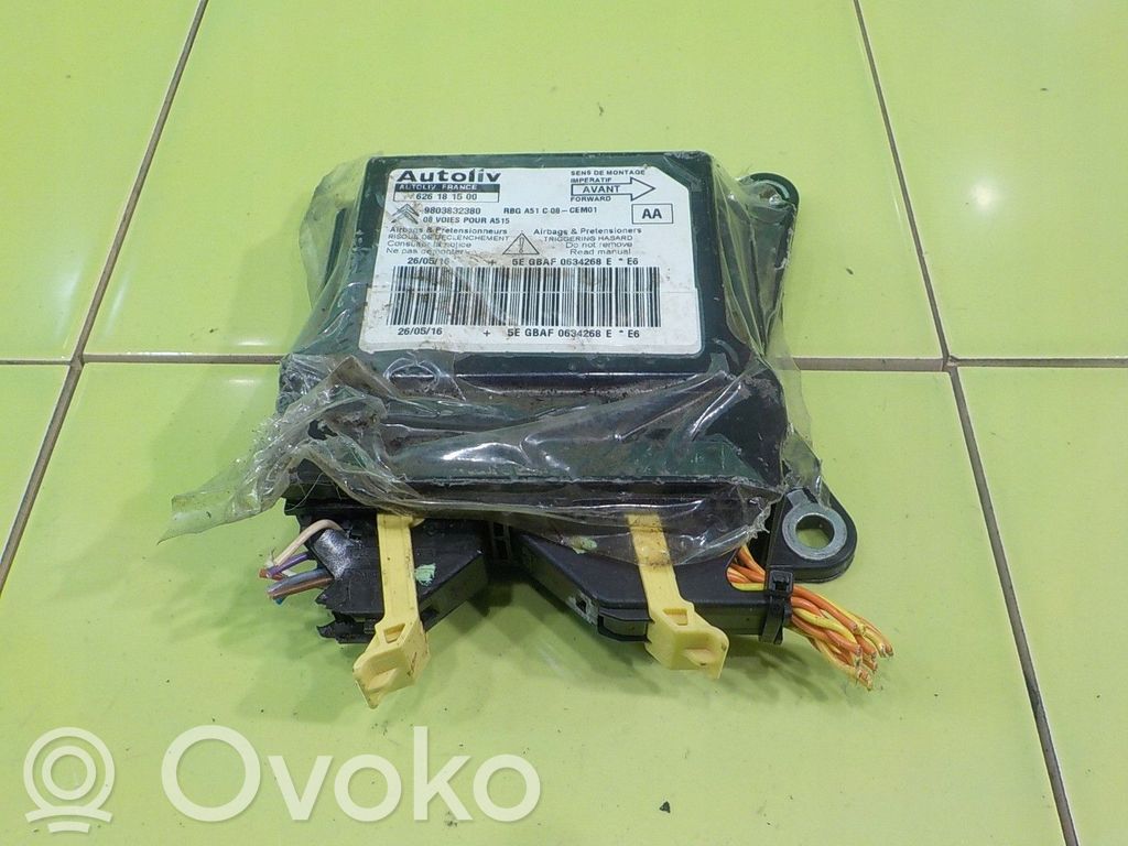 Citroen C3 Airbag control unit/module 