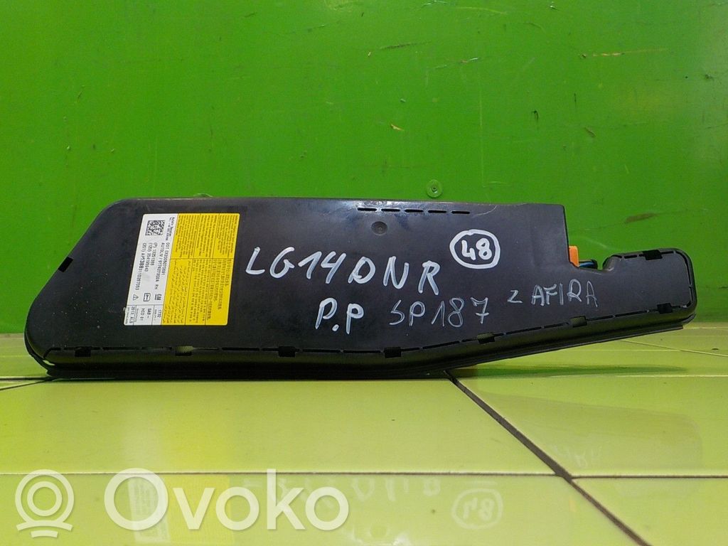 Opel Zafira C Poduszka powietrzna Airbag fotela 