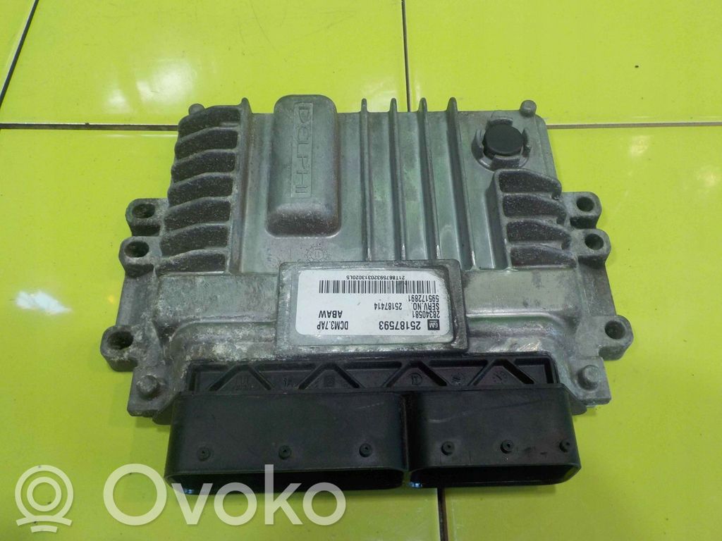 Engine control unit/module   25187593