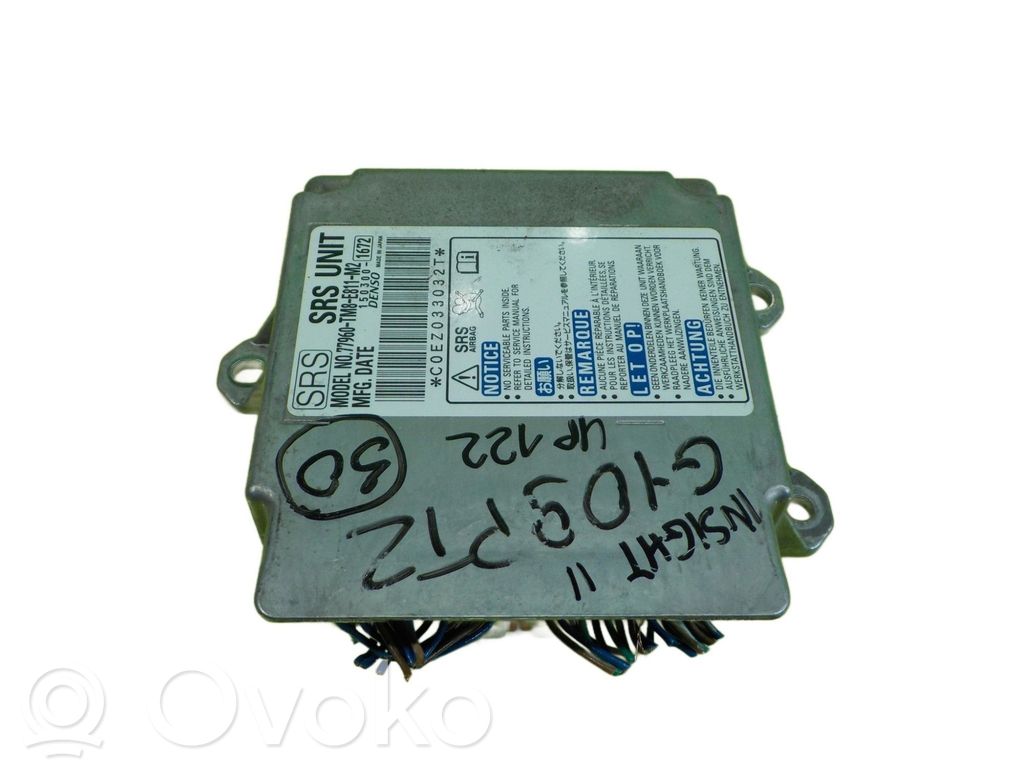 Honda Insight Airbag control unit/module 