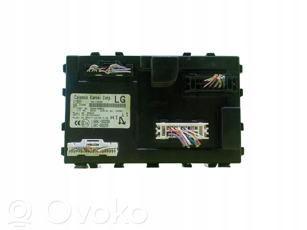 Nissan Leaf I (ZE0) Central body control module 