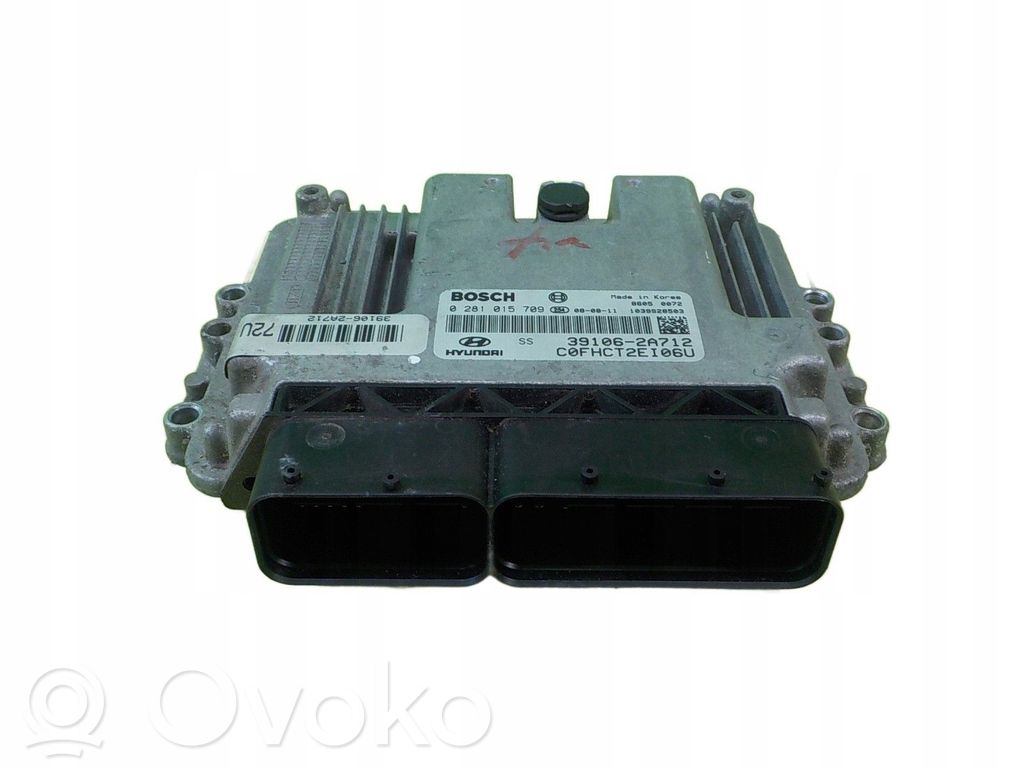 Sterownik / Moduł ECU   0281015709,2A712,39106,391062A712,TP215