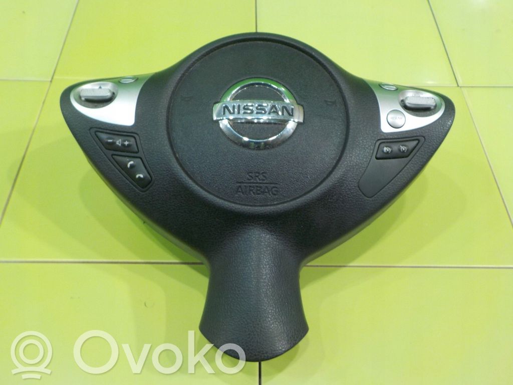 Nissan Juke I F15 Poduszka powietrzna Airbag kierownicy 