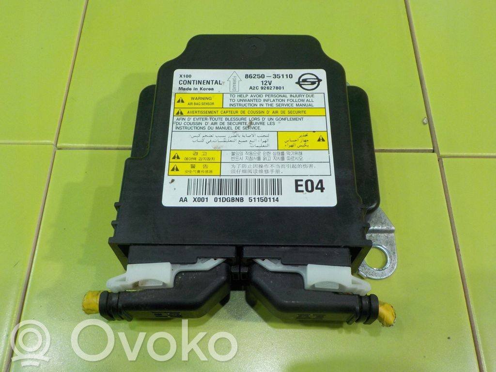 SsangYong Tivoli Unitate/modul de comandă airbaguri 