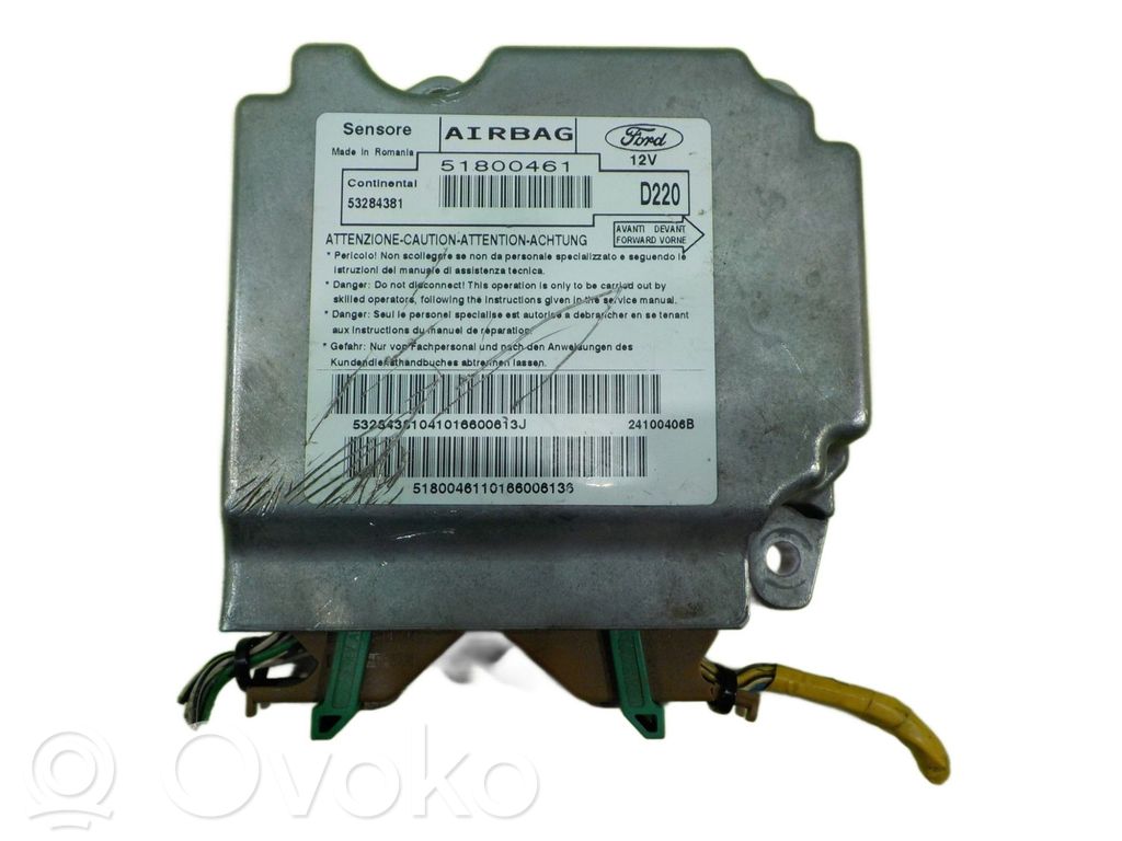 Mazda CX-5 Oro pagalvių valdymo blokas 