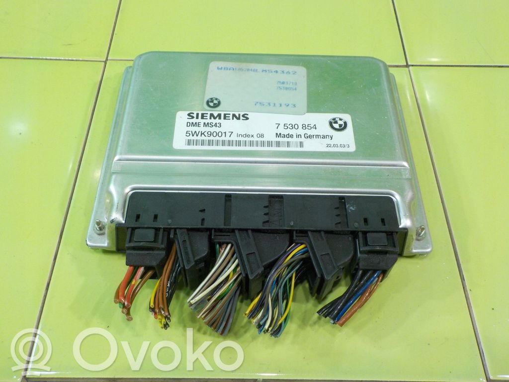 BMW X5 E53 Calculateur moteur ECU 
